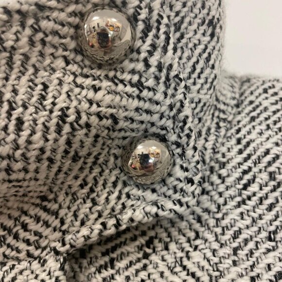OFT Coat – XXS Petite, Black & White, New - Picture 6 of 6